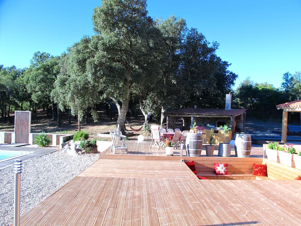 Mas La Marchette Bed and Breakfast Céret Esterno foto